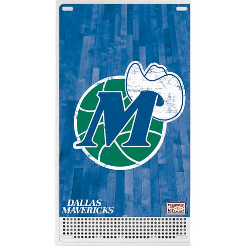 NBA Dallas Mavericks Hardwood Classics Xbox Series S Console Skin